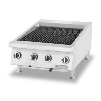 Garland GTBG24-NR24 24" Garland Countertop Charbroiler, Non-Adjustable Cast Iron Grates