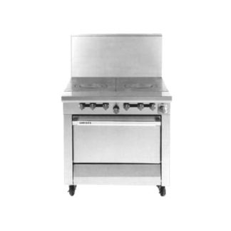Garland M45R 34" Gas Range w/ (2) Hot Tops & Standard Oven