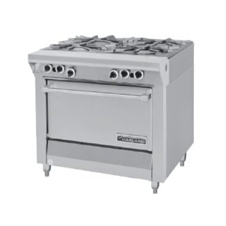 Garland MST44S-E 34" 4-Burner Gas Range w/ Storage Base