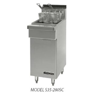 Garland S680-18FM-EH 18" Freestanding Fry Warmer Drain Station - Bulb Type, 208v/1ph