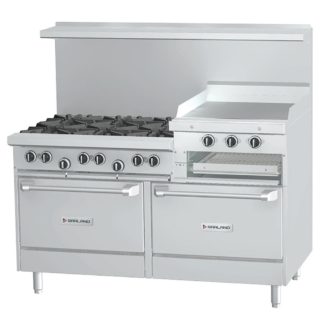 Garland U36-2G24R 36" 2 Burner Gas Range w/ Griddle & Standard Oven