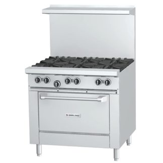 Garland U36-6R 36" 6 Burner Gas Range w/ Standard Oven