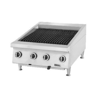 Garland UTBG24-AR24 24" Countertop Charbroiler w/ Cast Iron Grates - Manual Controls