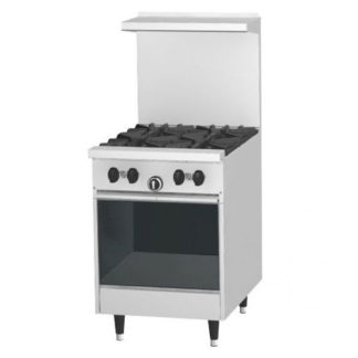 Garland X24-4S 24" 4 Burner Sunfire Gas Range w/ Storage Base