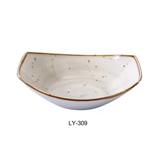 Yanco LY-309 Lyon Collection 9" Pasta/Salad Plate 20 Oz, Reactive Glaze (Pack of 24)
