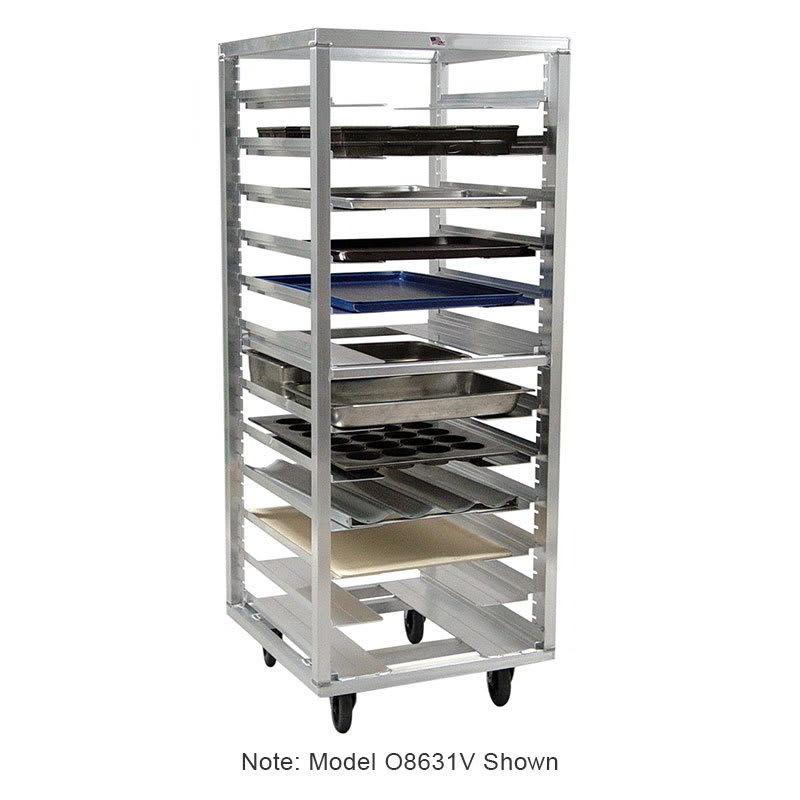Carter-Hoffmann O1838C 28 5/8"W 8 Sheet Pan Rack w/ 1 1/2" Lip Load Slides