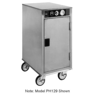 Carter-Hoffmann PH128 1/2 Height Insulated Mobile Heated Cabinet w/ (8) Pan Capacity, 120v