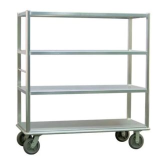 Carter-Hoffmann T544 Queen Mary Cart - 4 Levels, 2400 lb. Capacity, Aluminum, Marine Edges