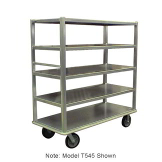 Carter-Hoffmann T546 Queen Mary Cart - 6 Levels, 3000 lb. Capacity, Aluminum, Marine Edges