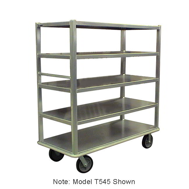 Carter-Hoffmann T546 Queen Mary Cart - 6 Levels, 3000 lb. Capacity, Aluminum, Marine Edges
