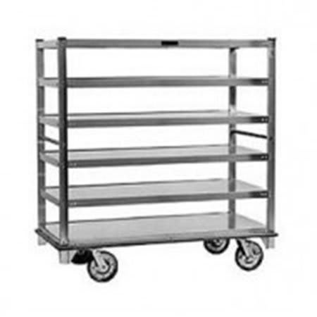 Carter-Hoffmann T726 Queen Mary Cart - 6 Levels, 2500 lb. Capacity, Aluminum, Marine Edges