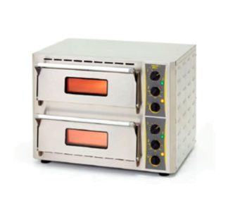 Equipex PZ-430D Countertop Pizza Oven - Single Deck, 208 240v/1ph