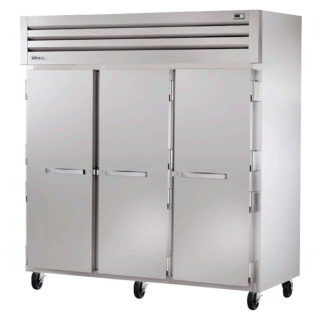 True STG3F-3S 78" Three Section Reach-In Freezer, (3) Solid Doors, 208v/1ph
