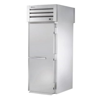 True STR1HRT-1S-1S Full Height Insulated Mobile Heated Cabinet w/ (1) Rack Capacity, 208-230v/1ph