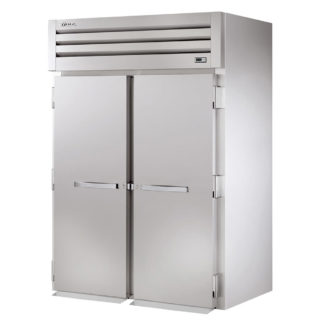 True STR2HRI-2S Full Height Insulated Mobile Heated Cabinet w/ (2) Rack Capacity, 208-230v/1ph