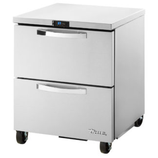 True TUC-27D-2-HC~SPEC3 27" W Undercounter Refrigerator w/ (1) Section & (2) Drawers, 115v