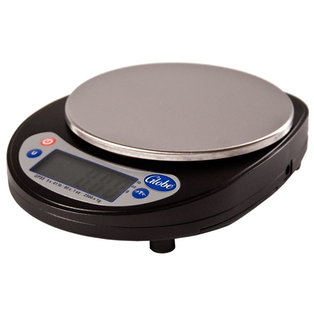 Globe GPS5 5 lb. Portion Control Scale w/ Ingredient Bowl