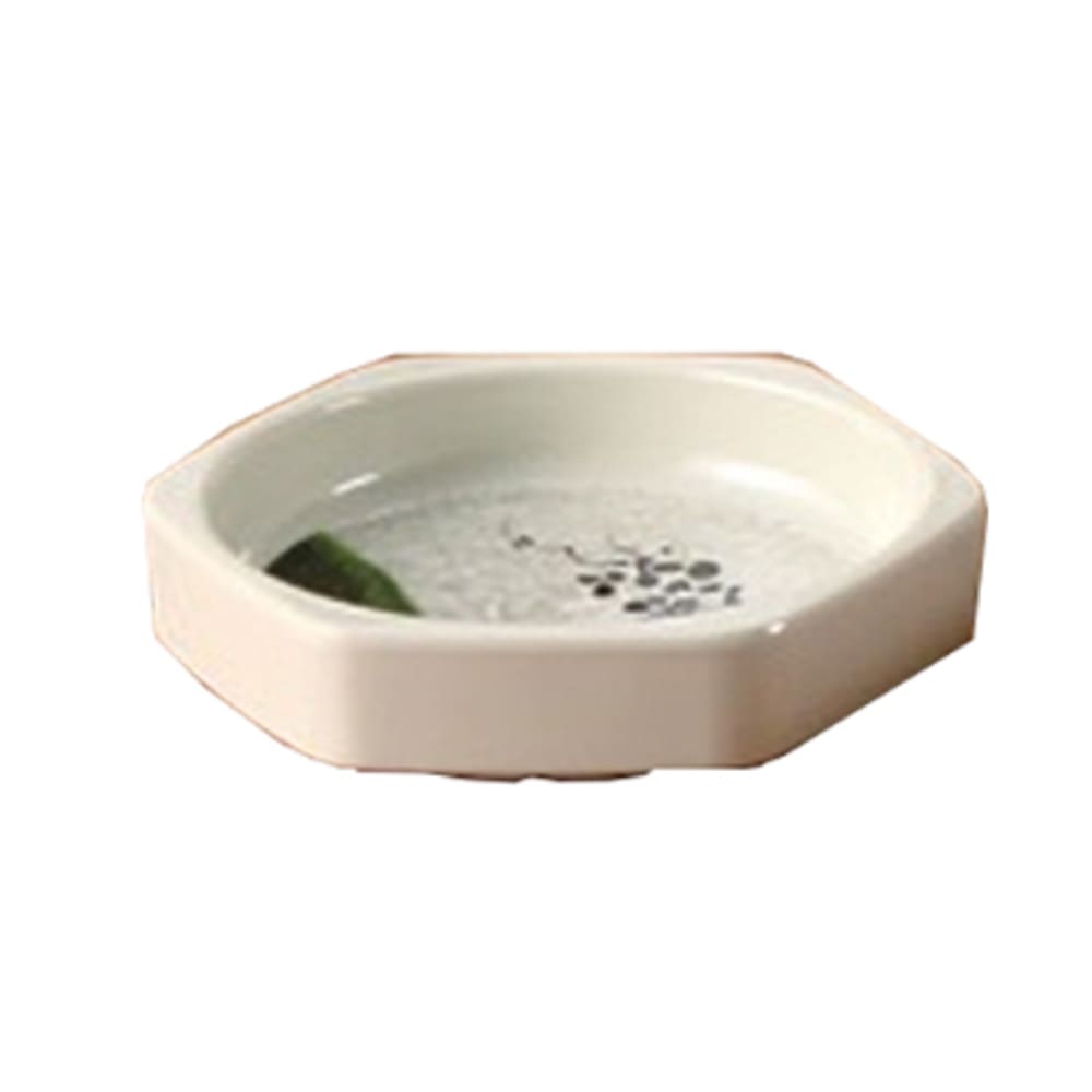 Yanco HO-3001 3 1/2 oz Melamine Dish, Beige - 4 Dozen
