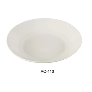 Yanco AC-410 Abco 10.5" Salad Plate, Porcelain, Super White, Pack of 12