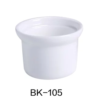 Yanco BK-105 4.5" Soup Bowl/Onion Soup Crock 16 Oz, 3.5" Height, Bone White , China, Pack of 36