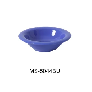 Yanco MS-5044BU Mile Stone Salad Bowl, 4.5 Oz Capacity, 0.75" Height, 4.75" Diameter, Melamine, Bule Color, Pack of 48