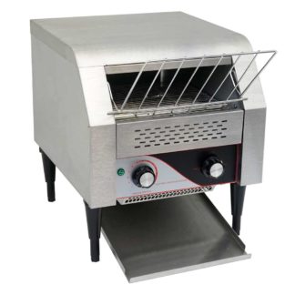 Cookline CT2 17" Electric Countertop Conveyor Toaster Oven, 3" Opening, 300-350 Slices of Bread/hr.