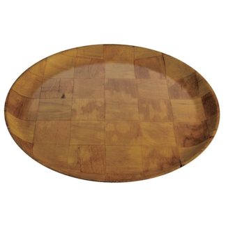Crestware CWP08 Crest Wood Plate 8"