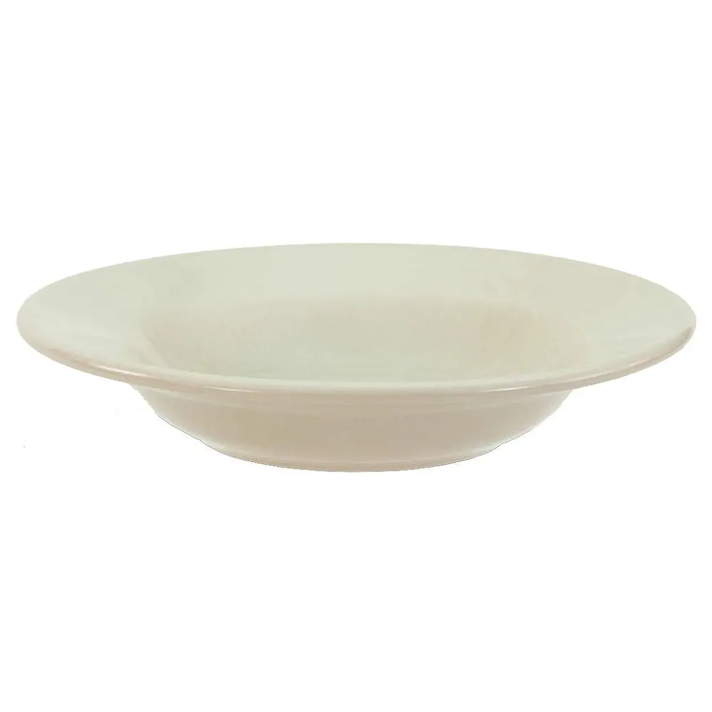 Crestware CM62 Dover White Rim Soup Bowl 15 oz. - 2 doz