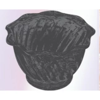 Yanco DS-005BK Dessert Dish, 2.25" Height, 3.5" Diameter, Plastic, Black Color, Pack of 96