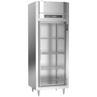 Victory Refrigeration FSA-1N-S1-G-HC 31.25'' 16.7 cu. ft. Top Mounted 1 Section Glass Door Reach-In Freezer