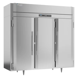 Victory Refrigeration FSA-3D-S1-EW-HC 85.50'' 74.16 cu. ft. Top Mounted 3 Section Solid Door Reach-In Freezer
