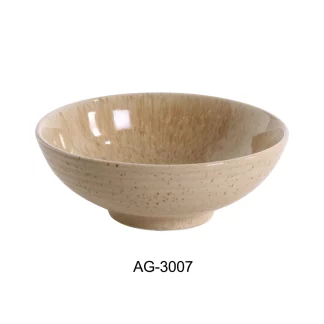 Yanco AG-3007 6 3/4" X 2 3/4" Soup Bowl 24 Oz , Porcelain, Pack of 24