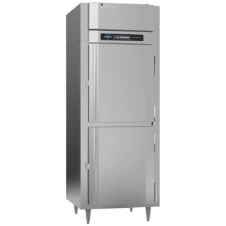 Victory Refrigeration HSA-1D-1-EW-PT-HD 25.6 cu. ft. Solid Half Height Door 1 Section Pass-Thru Heated Cabinet