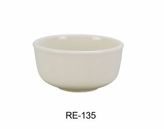 Yanco RE-135 Recovery Jung Bowl, 13.5 Oz Capacity, 4.75" Diameter, 2.5" Height, China, American White Color, Pack of 36
