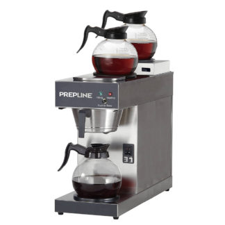 Prepline PACM-3D Automatic Coffee Maker with 3 Warmers - 120V