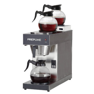 Prepline PCM-3D Pourover Coffee Maker with 3 Warmers - 120V