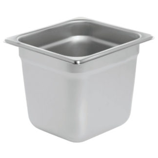 Prepline PFP-16-6 One-Six 1/6 Stainless Steel Food Pan with 6" Depth