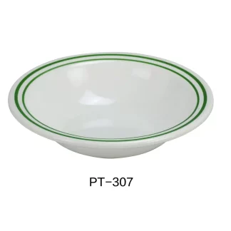 Yanco PT-307 Pine Tree Salad Bowl, 14 Oz Capacity, 1.5" Height, 7.25" Diameter, Melamine, Pack of 48