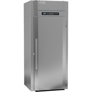 Victory Refrigeration RISA-1D-S1-HC 36.5" Top Mounted 1 Section Roll-in Refrigerator with 1 Right Solid Door - 34.86 cu. ft.