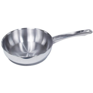 Crestware SSFRY08 Induction Efficient Stainless Steel Fry Pan 8"