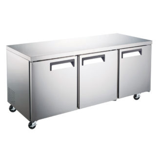 Coldline UC-72R 72" Undercounter Work Top Refrigerator - 15.5 Cu. Ft.