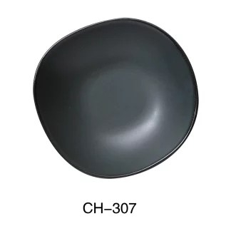 Yanco CH-307 Champs 7 1/2" X 1 3/4"H Soup / Salad Bowl 14 Oz, Porcelain, Matte Glaze, Pack of 36