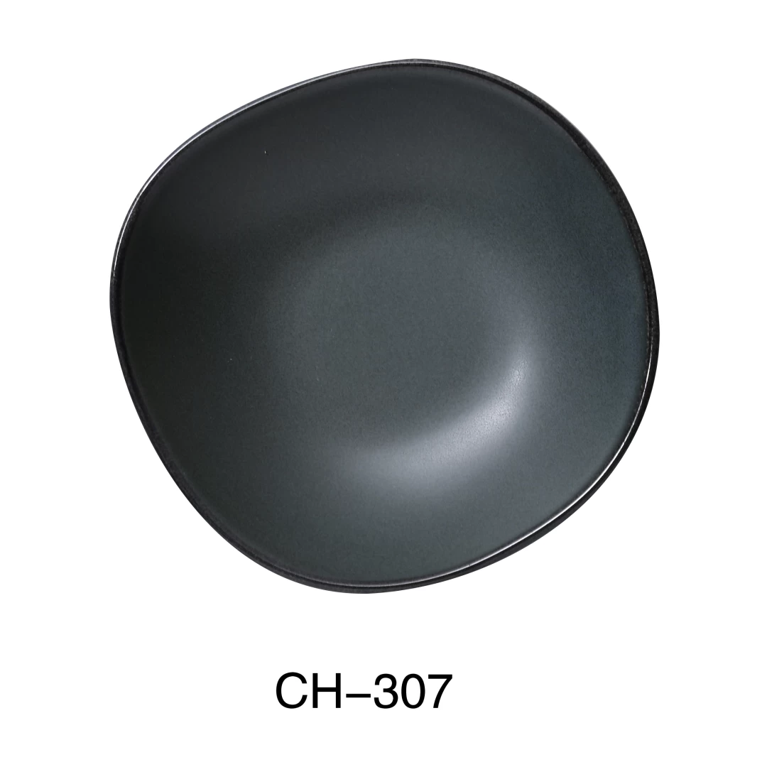Yanco CH-307 Champs 7 1/2" X 1 3/4"H Soup / Salad Bowl 14 Oz, Porcelain, Matte Glaze, Pack of 36