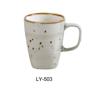 Yanco LY-503 Lyon Collection 3.5" Mug, 10 Oz, Reactive Glaze (Pack of 36)