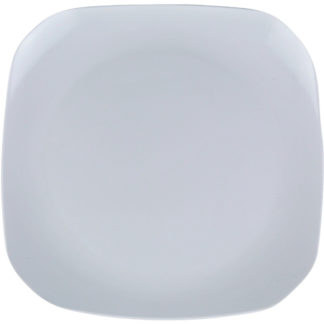Yanco MD-408 Milando Square Plate, 7.5" Length, 7.5" Width, Melamine, White Color, Pack of 48