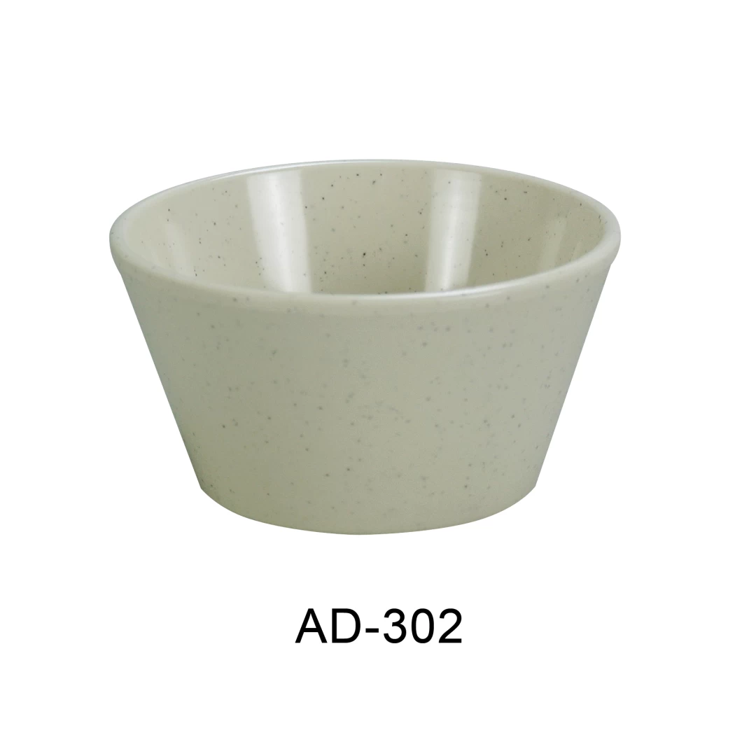 Yanco AD-302 Ardis Bouillon Cup, 8 Oz Capacity, 2" Height, 3.5" Diameter, Melamine, Pack of 48