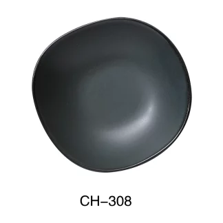 Yanco CH-308 Champs 8 1/2" X 2"H Salad Bowl 28 Oz, Porcelain, Matte Glaze, Pack of 24