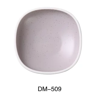 Yanco DM-509 Denmark 9" X 2 1/4"H Square Salad / Pasta Bowl 32 Oz, Porcelain, Matte Glaze, Pack of 12