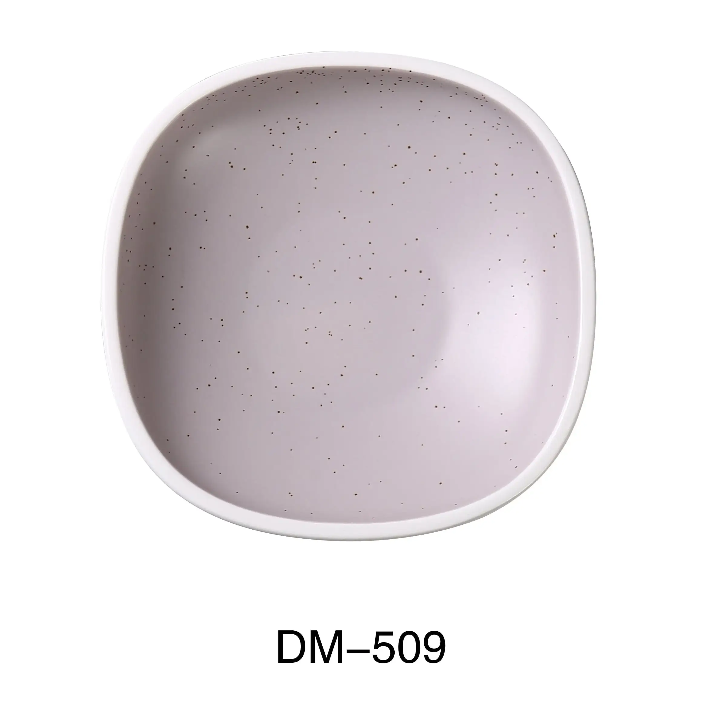 Yanco DM-509 Denmark 9" X 2 1/4"H Square Salad / Pasta Bowl 32 Oz, Porcelain, Matte Glaze, Pack of 12