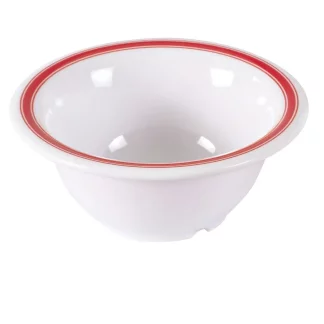 Yanco HS-5510 Houston Soup Bowl, 10 Oz Capacity, 3" Height, 5.375" Diameter, Melamine, Pack of 48